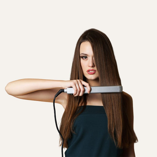 Hair straightening service at Ambari Salon Kochi – top-rated salon services in Kochi for sleek and smooth hair